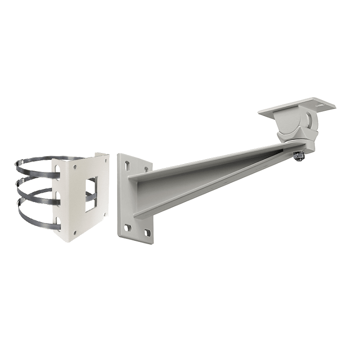 COMELIT - Supporto montaggio parete per telecamere minidome e box connessione, colore bianco BRK002