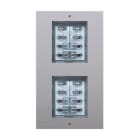 COMELIT - Serie Ciao - Modulo pulsanti, sistema Simplebus 2, predisposto 2/4/8/16 pulsanti, IP54, IK08, supporto parete