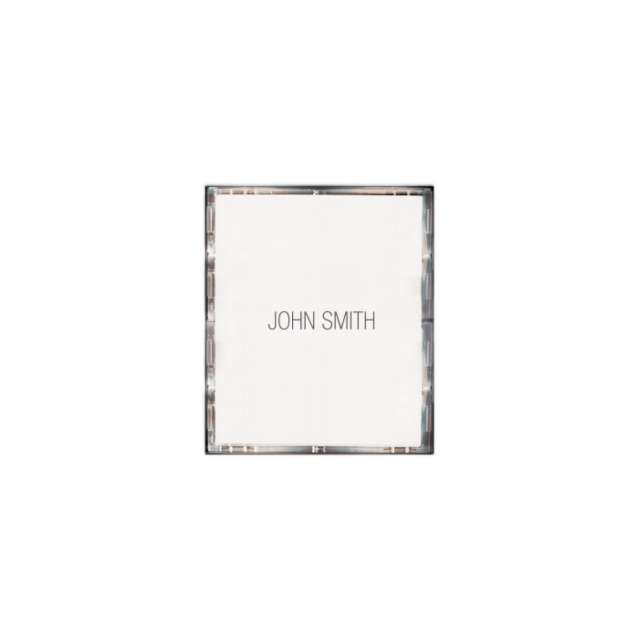 COMELIT - Serie Ciao - Pulsante ampio per pulsantiera, completamento modulo