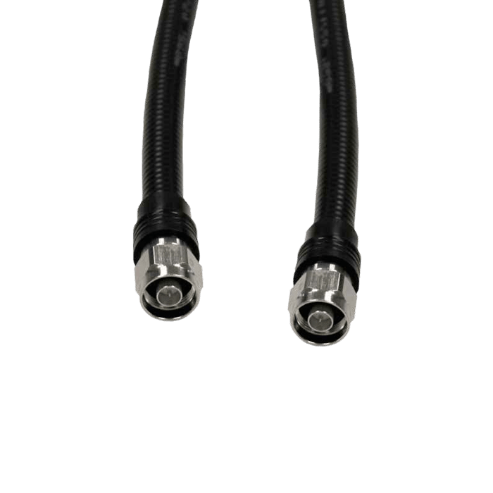 COMELIT - Cavo antenna coassiale 1 metro, bassa perdita, connettore N maschio, impedenza 50?