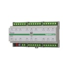 COMELIT - Attuatore KNX 16 uscite relè 16A, controllo indipendente/simultaneo, montaggio DIN 9 moduli, supporto per UAL