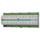 COMELIT - Attuatore KNX 22 uscite relè 16A, controllo binario/tapparelle/fancoil, montaggio DIN 12 moduli, supporto per UAL