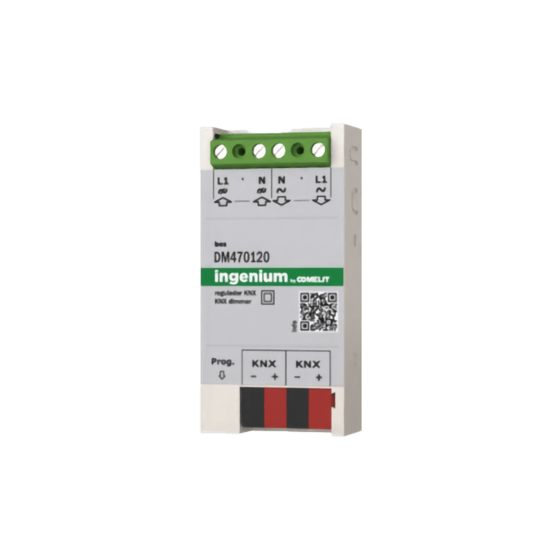 COMELIT - Dimmer KNX universale incasso 1 canale 200W, autodetect carico LED/alogene, protezione termica