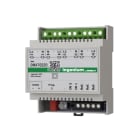 COMELIT - Dimmer KNX universale 2 canali 200W/canale, autodetect LED/alogene, 2 ingressi SELV, DIN 4 moduli