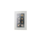 COMELIT - Serie Smart Touch 2 - Supervisore KNX 4.3" verticale bianco, web server, Wi-Fi, Google Home/Alexa