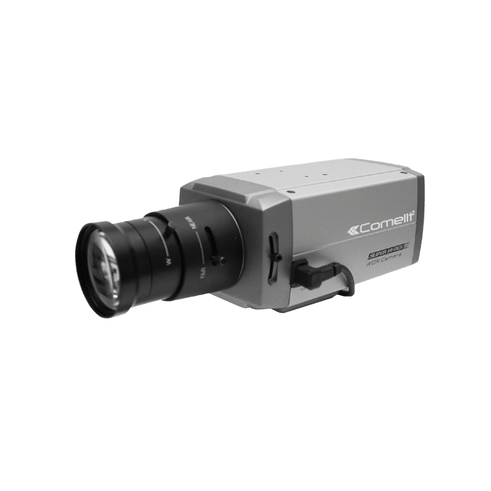 COMELIT - Telecamera box 700 TVL, ICR Day/Night, video analytics, alimentazione 230VAC