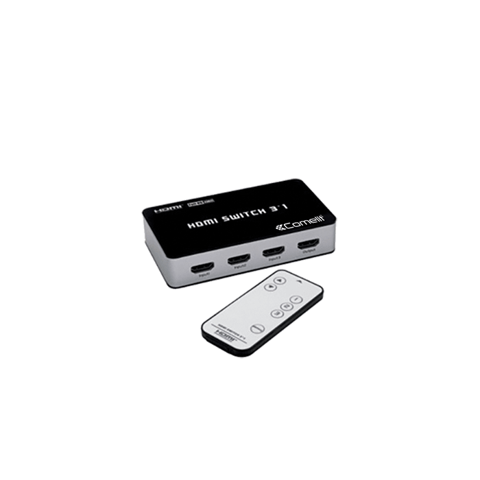 COMELIT - Telecamera IP bullet 4MP bianca, ottica varifocale motorizzata 2.8-8mm, LED IR 30m, contenitore IP66, alimentazione 12V e PoE, ONVIF