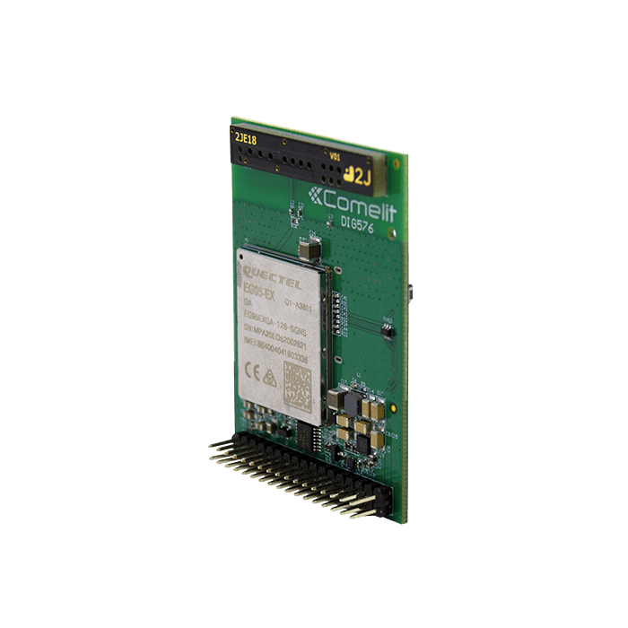 COMELIT - Serie Secur Hub - Modulo 4G GSM/GPRS/3G/4G innesto, chiamate/SMS/email, cloud Comelit