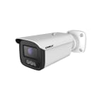 COMELIT - Serie Next - Telecamera IP bullet 4MP ColorUP, ottica fissa 2.8mm, White LED 30m, Smart IR, dual light, microfono, slot SD, IP67, 12V e PoE, ONVIF IB04N2FA