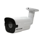 COMELIT - Serie Next - Telecamera IP bullet 4MP, ottica fissa 2.8mm, LED IR 20m, analisi video, alluminio IP67, 12V e PoE, ONVIF