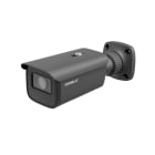 COMELIT - Serie Advance - Telecamera IP bullet 4MP grigia, varifocale 2.8-12mm, LED IR 50m, slot SD, alluminio IP67, 12V e PoE, ONVIF IPBCAMA04ZCB