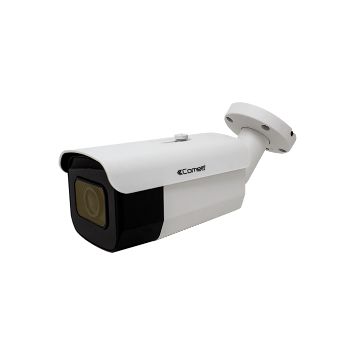 COMELIT - Serie Smart - Telecamera IP bullet 4K, varifocale 3.6-11mm autofocus, 6 led ad IR 60m, IP66, ONVIF 2.4