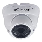 COMELIT - Telecamera IP minidome IR ball a colori Full HD 1080p, ottica varifocale 2.8-12mm, IR SMD 30m, contenitore waterproof IP65, compatibile ONVIF