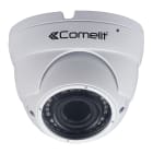 COMELIT - Telecamera IP minidome IR ball a colori Full HD 1080p, ottica varifocale 2.8-12mm, IR SMD 30m, contenitore waterproof IP65, compatibile ONVIF