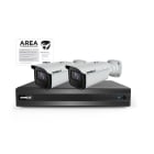 COMELIT - Serie Next - Kit IP 5MP 8 canali, NVR NIPNVR008N06PA + 2 telecamere IB04N2Z01A + cartello area videosorvegliata