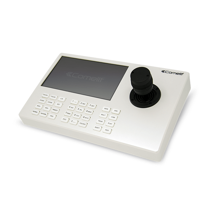 COMELIT - Telecamera IP minidome 2MP, ottica fissa 3.6mm, LED IR 20m, contenitore IP66, alimentazione 12V e PoE, ONVIF