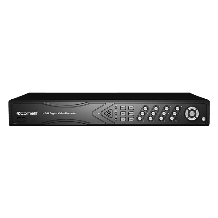 COMELIT - NVR 16 ingressi IP 5MP, H.264/H.265, HDD 1TB, compatibile ONVIF