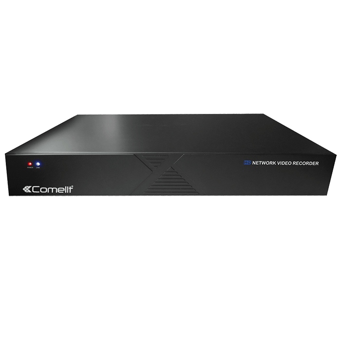 COMELIT - Serie Advance - Telecamera IP bullet 4MP, ottica varifocale motorizzata 2.8-12mm, LED IR 50m, high frame rate, slot SD, IP67, 12V e PoE, ONVIF