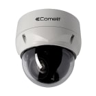 COMELIT - Serie Advance - Telecamera IP turret 5MP perimetrale, varifocale 2.8-12mm, LED IR 50m, speaker flash LED, 12V e PoE, ONVIF