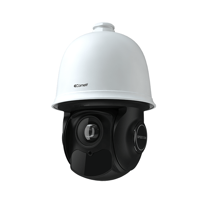 COMELIT - Serie Advance - Telecamera IP PTZ dome 4MP, zoom ottico 30x, IR, contenitore waterproof IP66, compatibile ONVIF