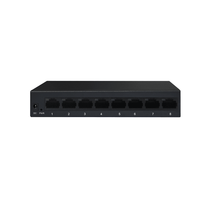 COMELIT - Serie Advance - Switch 8 porte gigabit senza PoE IPSWN08N01A