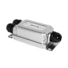 COMELIT - Repeater PoE 2 porte Gigabit IP67, standard IEEE802.3af/at/bt, 1 ingresso RJ45 95W, 2 uscite RJ45 30W, portata 100m