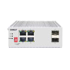 COMELIT - Serie Advance - Switch PoE 4 porte + 2 SFP gigabit, montaggio DIN, compatibile sistema ViP, alimentatore PS4825A consigliato