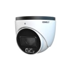 COMELIT - Serie Advance - Telecamera IP turret 4MP ColorUP, ottica fissa 2.8mm, Light LED 30m, analisi video, microfono, slot SD, 12V e PoE, ONVIF