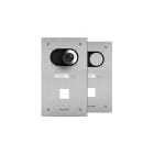 COMELIT - Serie Switch - Frontale 1 pulsante con foro 40x40mm controllo accessi, AISI 316, IK08