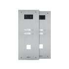 COMELIT - FRONTALE STEELSWITCH 2 PULS. E FORO 40X4