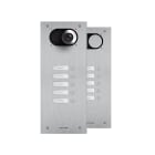 COMELIT - Serie Switch - Frontale 5 pulsanti, acciaio inox AISI 316, retroilluminazione LED, IK08