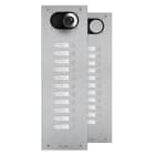 COMELIT - Serie Switch - Frontale 11 pulsanti, acciaio inox AISI 316, retroilluminazione LED, IK08