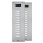 COMELIT - FRONTALE STEELSWITCH CON 12 PULSANTI