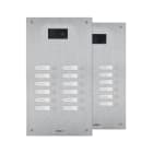 COMELIT - FRONTALE STEELSWITCH CON 12 PUL.- 2 COLO