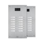 COMELIT - FRONTALE STEELSWITCH CON 14 PUL.- 2 COLO