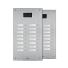 COMELIT - FRONTALE STEELSWITCH CON 16 PUL.- 2 COLO