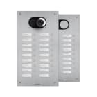 COMELIT - Serie Switch - Frontale 18 pulsanti 2 colonne, AISI 316, retroilluminazione LED, IK08