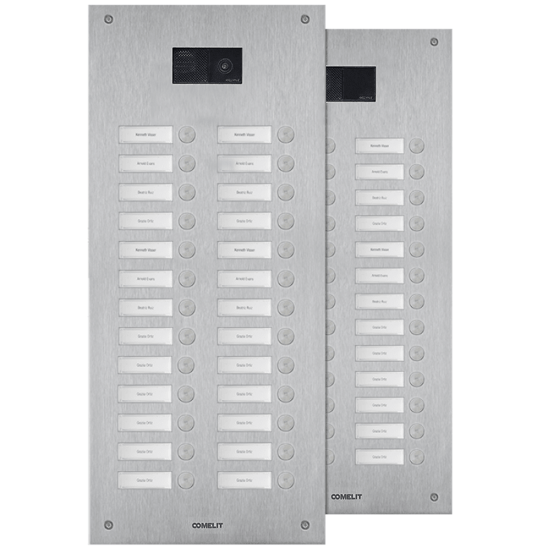 COMELIT - FRONTALE STEELSWITCH CON 26 PUL.- 2 COLO