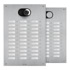 COMELIT - Serie Switch - Frontale 33 pulsanti 3 colonne, AISI 316, retroilluminazione LED, IK08