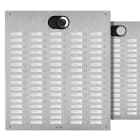 COMELIT - Serie Switch - Frontale 80 pulsanti 5 colonne, AISI 316, retroilluminazione LED, IK08