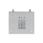 COMELIT - Serie Switch - Frontale chiave elettronica 1 colonna, retroilluminazione LED, inox