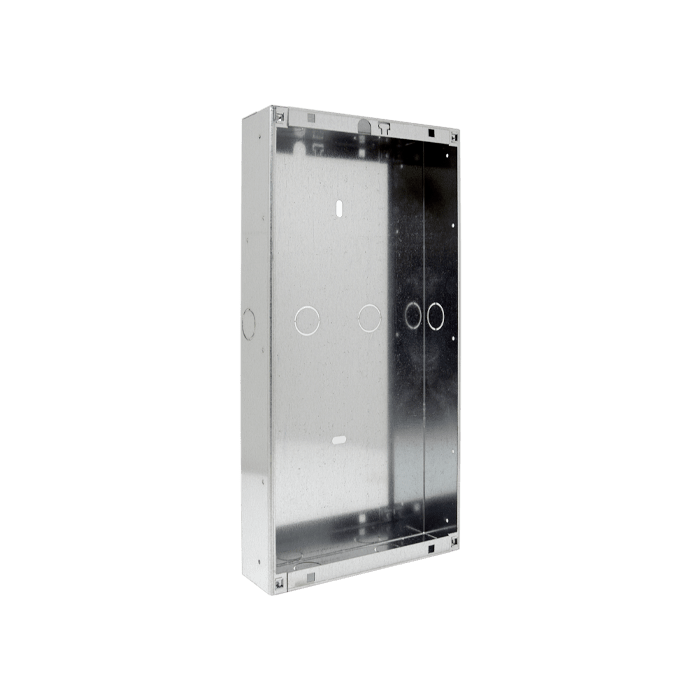 COMELIT - Serie Switch - Scatola da incasso per frontali 12-18 pulsanti, acciaio zincato, 190.4x369.7x56mm