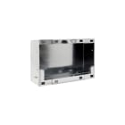 COMELIT - Serie Switch - Scatola da incasso per frontale accessorio 2 colonne pulsanti, acciaio zincato, 190.4x110.5x55mm