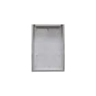 COMELIT - Serie SteelSwitch - Custodia da parete con visiera antipioggia per frontali 5-8 pulsanti e pulsantiere SteelTouch 5"