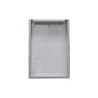COMELIT - Serie SteelSwitch - Custodia da parete senza visiera per frontali 5-8 pulsanti e pulsantiere SteelTouch 5", anche cartongesso