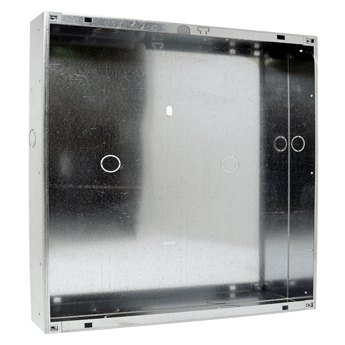 COMELIT - Serie Switch - Scatola da incasso per frontali 70-80 pulsanti, acciaio zincato, 469x582.5x56mm