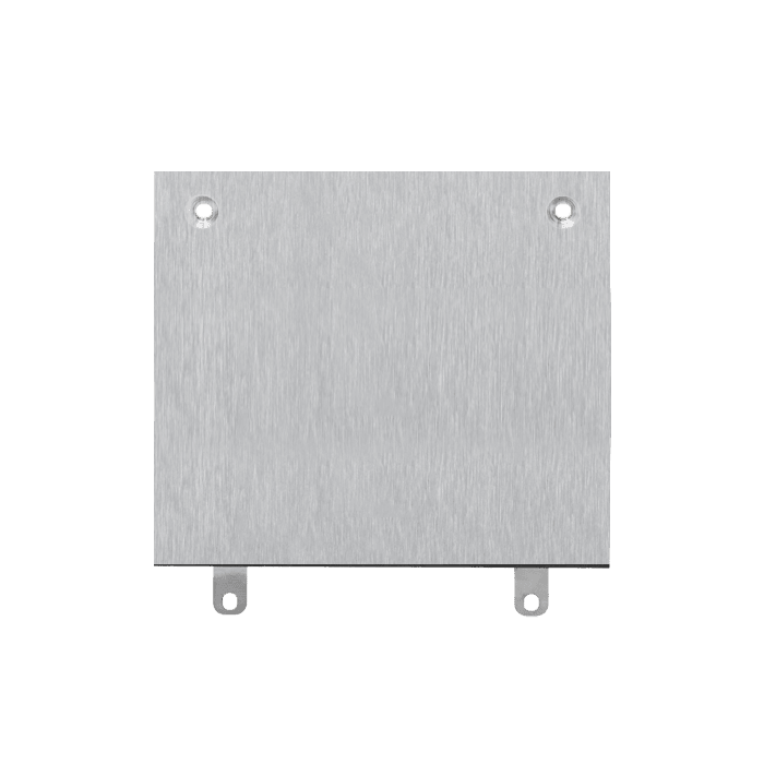 COMELIT - Serie Switch - Frontale cieco 2 colonne, acciaio inox AISI 316, 216,4x129,5x2,5mm