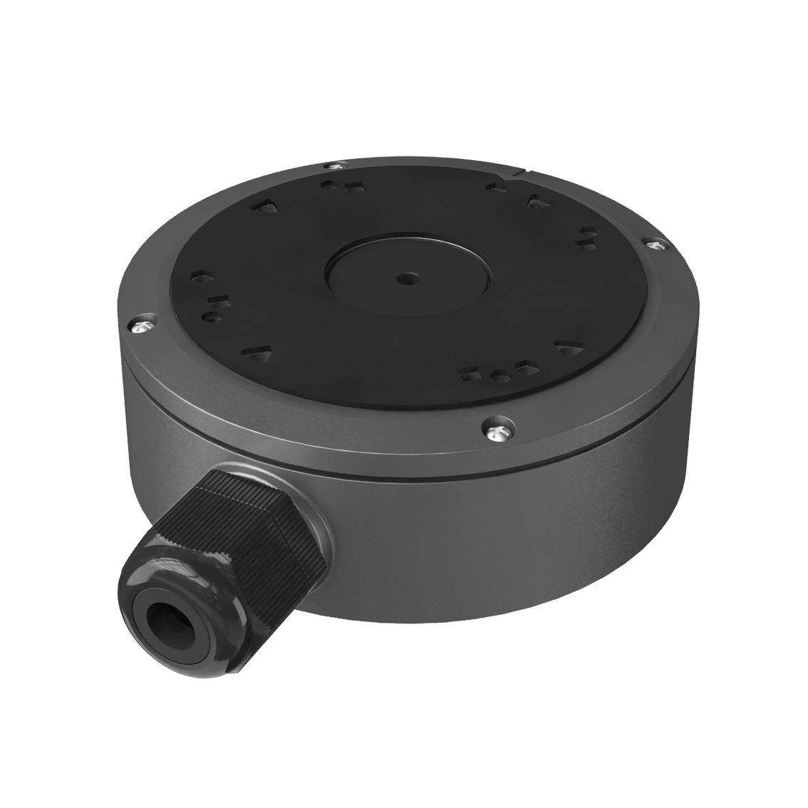 COMELIT - Box connessione IP66 per il fissaggio di telecamere Next e Advance, grigio traffico RAL 7043 JBA-TBBAB