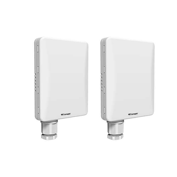 COMELIT - Kit preconfigurato 2 antenne CPE-515A, ponte radio 7km, doppia polarizzazione, switch Gigabit necessario KITCPE-515A