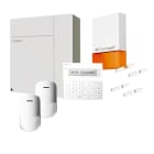 COMELIT - Serie Vedo - Kit centrale VEDO34 + sirena + tastiera LCD + 2 sensori INDT + 2 staffe orientabili + 4 contatti magnetici da incasso